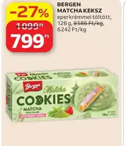 Auchan Bergen Matcha keksz ajánlat