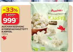 Auchan Auchan Kedvenc Gyorsfagyasztott karfiol ajánlat
