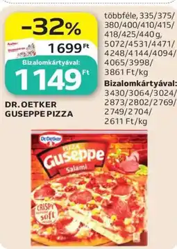 Auchan Dr. Oetker Guseppe Pizza ajánlat