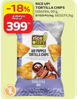Auchan Rice up! Tortilla chips ajánlat