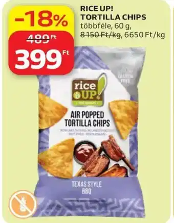 Auchan Rice up! Tortilla chips ajánlat