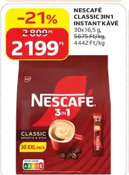 Auchan Nescafe Classic 3in1 instant kávé ajánlat