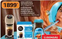 Auchan Nescafe Iced instant kávé vagy kávékapszula ajánlat