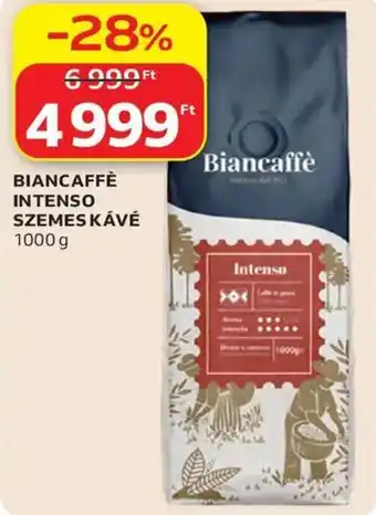 Auchan Biancaffè Intenso szemes kávé ajánlat