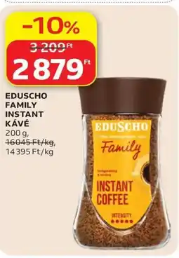 Auchan Eduscho family instant kávé ajánlat