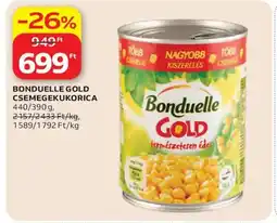 Auchan Bonduelle gold csemegekukorica ajánlat