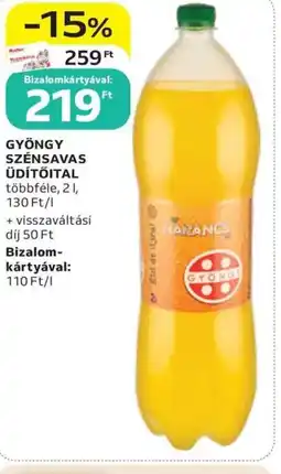 Auchan Gyöngy szénsavas üdítőital ajánlat