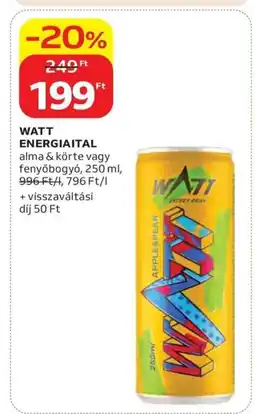 Auchan Watt energiaital ajánlat