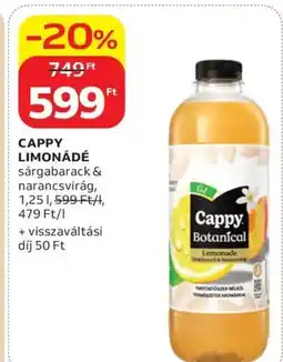 Auchan Cappy Limonádé ajánlat