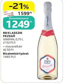Auchan Bb klasszik pezsgő ajánlat