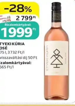 Auchan Etyeki Kúria Rosé ajánlat