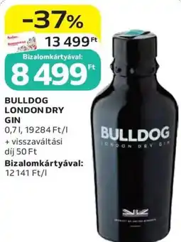 Auchan Bulldog london dry gin ajánlat
