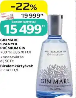 Auchan Gin mare spanyol prémium gin ajánlat