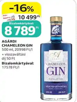 Auchan Agárdi chameleon gin ajánlat