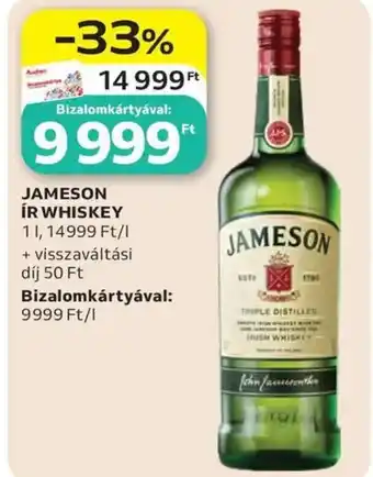 Auchan Jameson Ír Whiskey ajánlat