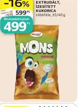 Auchan Mogyi extrudált, ízesített kukorica ajánlat