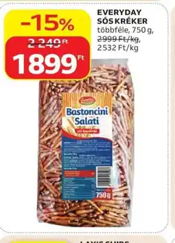 Auchan Everyday Sós kréker ajánlat