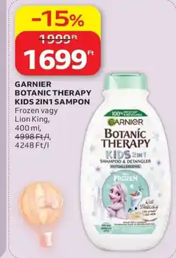 Auchan Garnier Botanic Therapy Kids 2in1 Sampon ajánlat