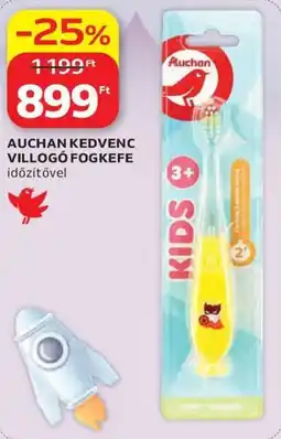Auchan Auchan Kedvenc villogó fogkefe ajánlat