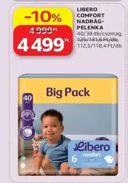 Auchan Libero Comfort nadrágpelenka ajánlat