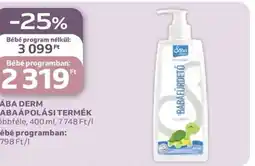 Auchan Sába Derm Babaápolási termék ajánlat
