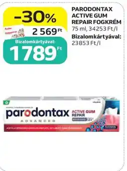 Auchan Parodontax active gum repair fogkrém ajánlat