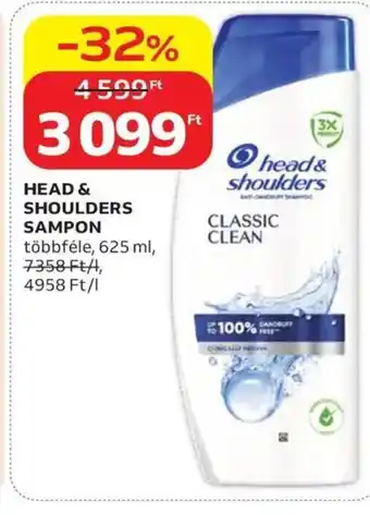 Auchan Head & shoulders sampon ajánlat