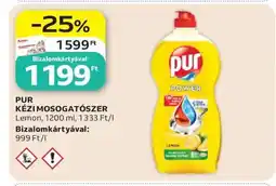 Auchan Pur kézi mosogatószer ajánlat