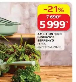 Auchan Ambition fern indukciós serpenyő ajánlat