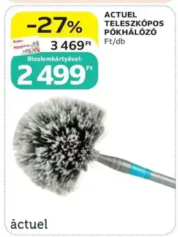 Auchan Actuel teleszkópos pókhálózó ajánlat