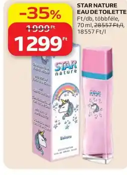 Auchan Star nature eau de toilette ajánlat