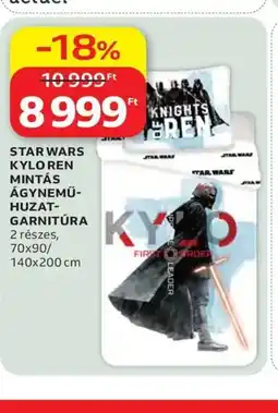 Auchan Actuel Star Wars Kylo Ren mintás ágyneműhuzat-garnitúra ajánlat