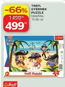 Auchan Trefl gyermek puzzle ajánlat