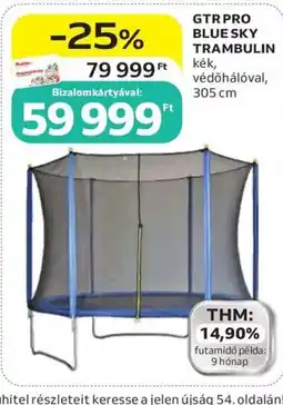 Auchan Gtr pro blue sky trambulin ajánlat