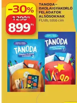 Auchan Tanoda iskolai gyakorló feladatok alsósoknak ajánlat