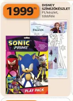 Auchan Disney színezőkészlet ajánlat