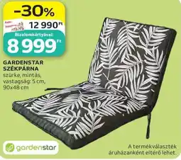 Auchan Gardenstar székpárna ajánlat