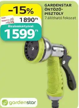 Auchan Gardenstar öntözőpisztoly ajánlat