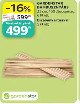 Auchan Gardenstar bambusznyárs ajánlat