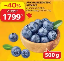 Auchan Auchan kedvenc áfonya ajánlat