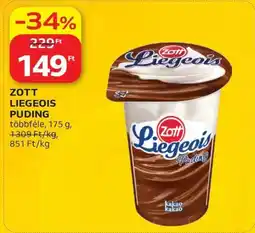Auchan Zott liegeois puding ajánlat