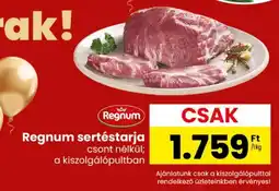 Spar Regnum sertéstarja ajánlat