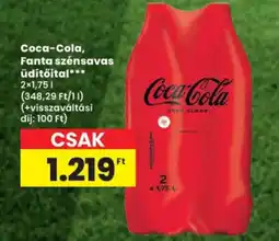 Spar Coca-Cola, Fanta szénsavas üdítőital ajánlat
