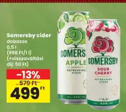 Spar Somersby cider ajánlat