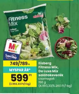 Spar Eisberg Fitness Mix, De Luxe Mix salátakeverék ajánlat