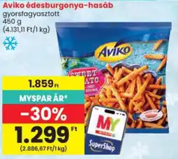 Spar Aviko édesburgonya-hasáb ajánlat