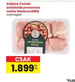 Spar Székely Csürke antibiotikummentes csirke felsőcombfilé ajánlat
