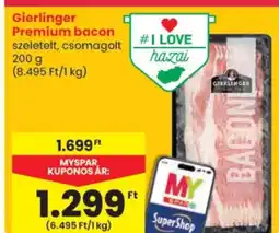 Spar Gierlinger Premium bacon ajánlat