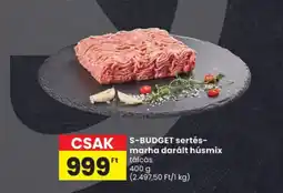 Spar S-BUDGET sertés-marha darált húsmix ajánlat