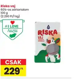 Spar Riska vaj ajánlat